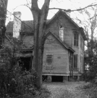 Rear of the Ratterree home in 1969