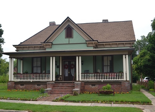 The Poag home on Ried Street as seen in 2013.