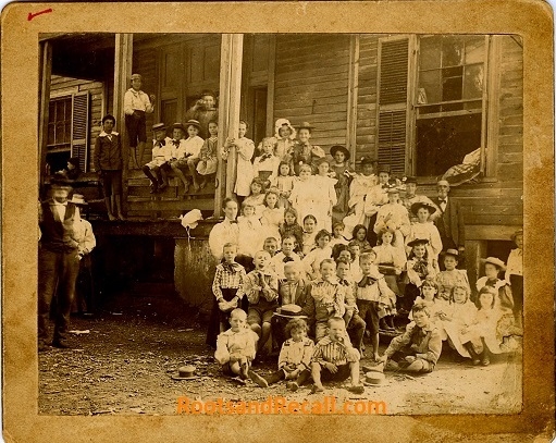 First Presbyterian Church youth visit to Mt. Gallant Plantation on an afternoon outing – 1894 [Compliments of the York County Library]