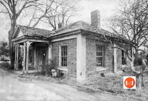The historic McCosh home prior to restoration.