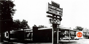 The Downtowner Motor Inn on Oakland Avenue.
