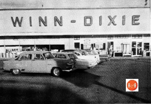 The Winn – Dixie store was located here for decades.