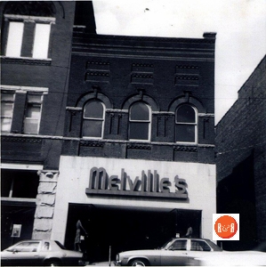 Melville’s operated for years next to the old Friedheim Dept. Store building. Mr. Ben Leader and his wife, Miriam managed the store for decades starting in ca. 1939, well into the 1960’s.