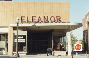 Eleanor’s was just to the left of the White Building on the corner of Elk Avenue.