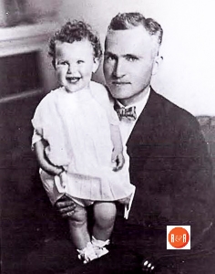 Rosa Lillian and her father, Wm. F. Strait, Jr.