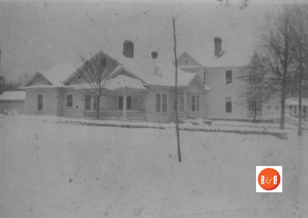An image of the Craig home prior to the construction of the Pursley home next door.