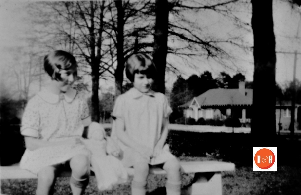 Note the Jackson – Hicklin home in the background of the Craig children’s photo.