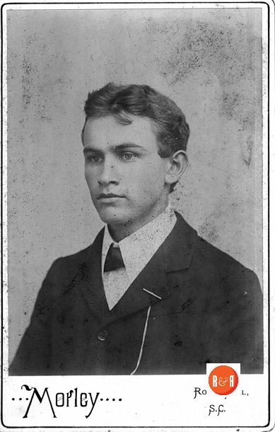 Mr. Wm. Speight Adams, Jr. as a young man.