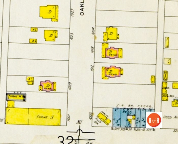 Sanborn Insurance Map 1926 – 1959. Courtesy of the Galloway Map Collection