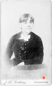 Mrs. Kate J. Hutchison, the wife of David. Image courtesy of the Hutchison Collection