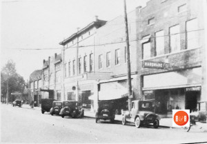 Image of this area of Main Street in 1928.