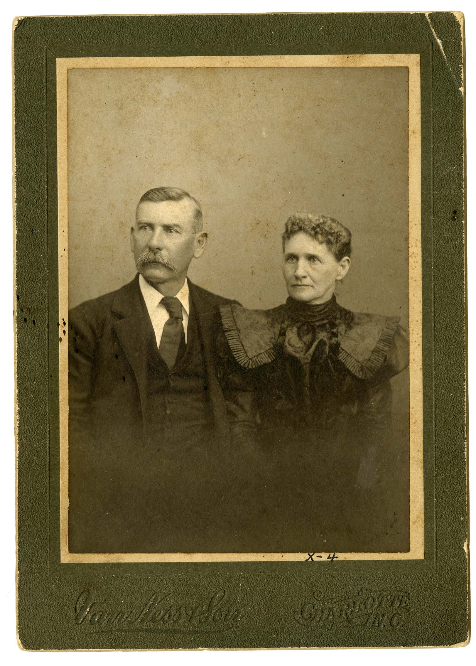 Jerome L. Wood and Ann Beard Wood, May 21st, 1898 - Courtesy of the Creed Collection WU Pettus Archives, 2024