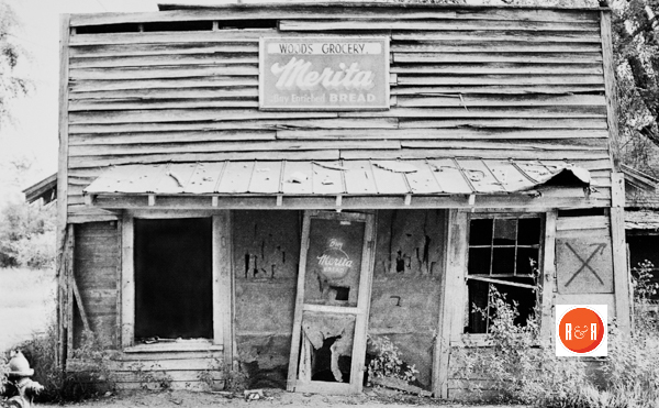 Martha Woods Grocery at 1003 Crawford Road., Rock Hill, S.C. Image courtesy of the Mara Kurtz Photog Collection.