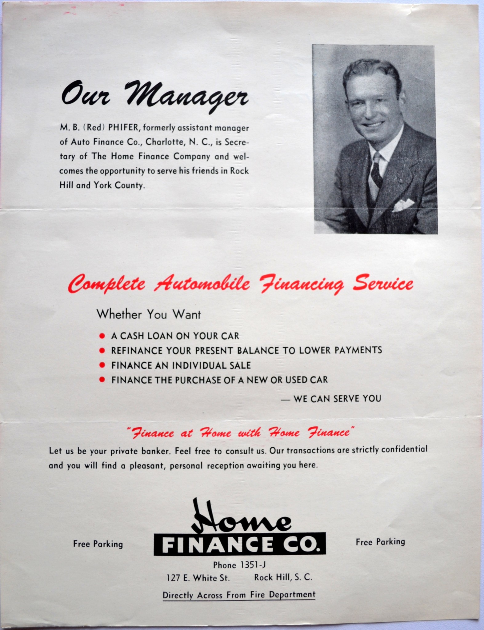 Red Phifer - Courtesy of the Mendenhall Collection, 2013