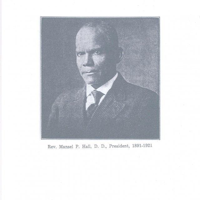 Mansel P. Hall, the founder and editor of the Friendship Banner.