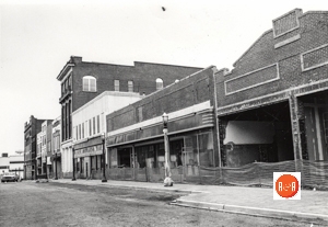 East Main Street near Langston’s Men’s Shop in the 1980’s.