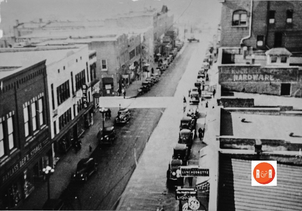 East Main Street in the 1940’s. Private collection of AFLLC and RM.