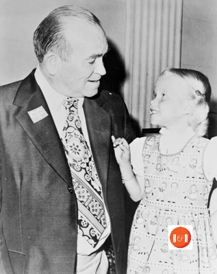 Mr. Tom Gettys with a young child. Courtesy of the Pettus Collection – 2014.