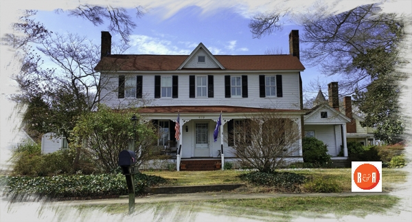The Alexander Long home on College Avenue. Photo contribution by James Winchester – 2016