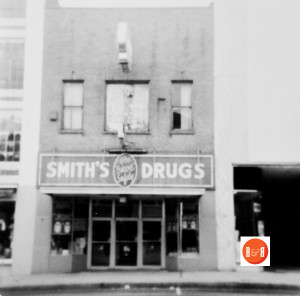 Smith's Drug Company circa 1970. Courtesy of the Mendenhall Collection