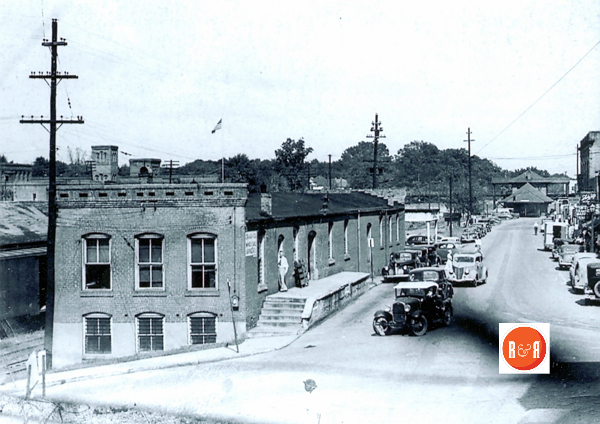 Another view of North Trade street looking from East Main to the RH Depot.