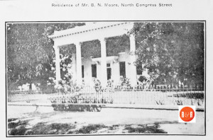 The home of B. N. Moore, of Yorkville. Courtesy of the Historical Center 