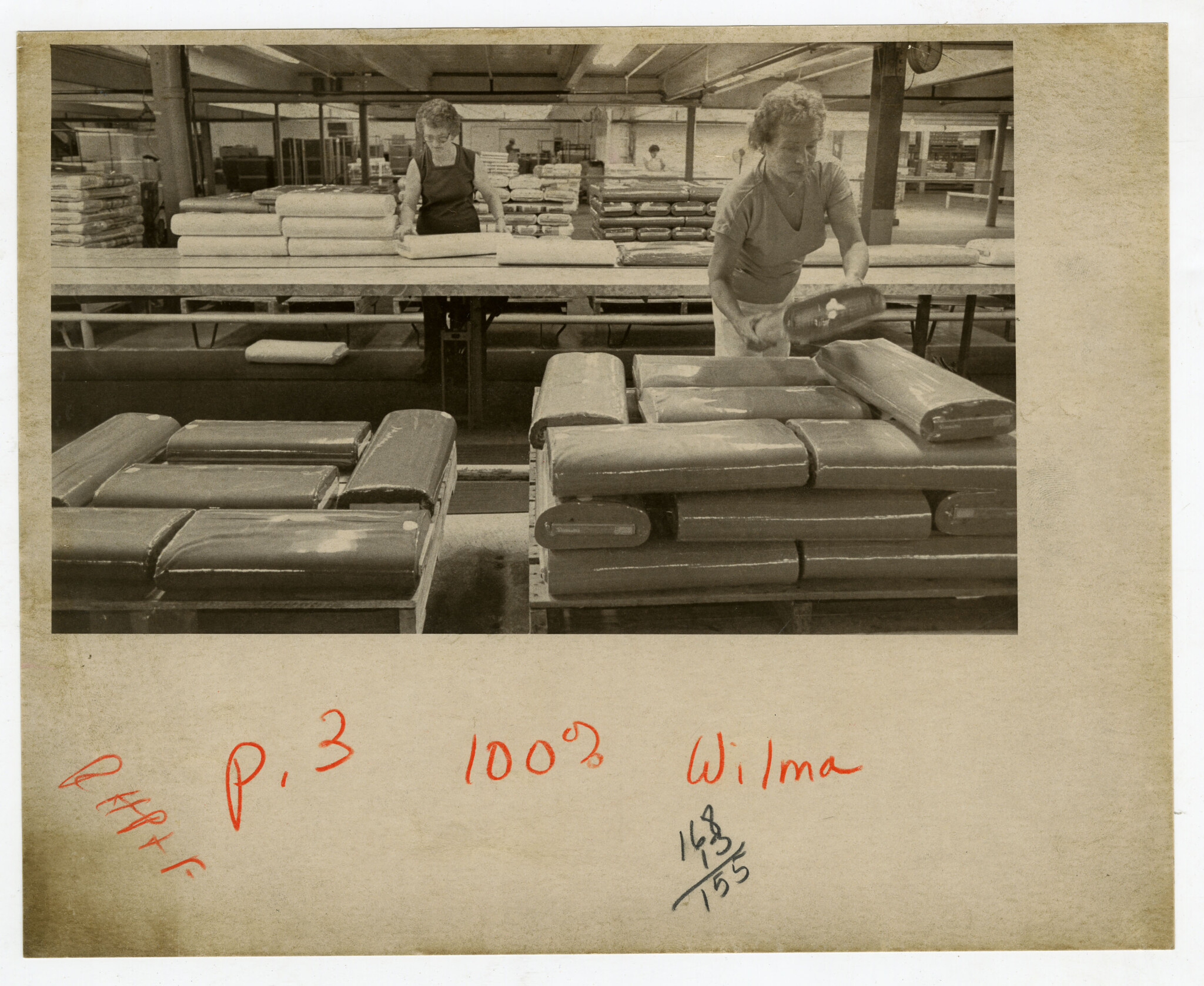 Wilma Armour (Left) and Clara Kimbrell (Rt)