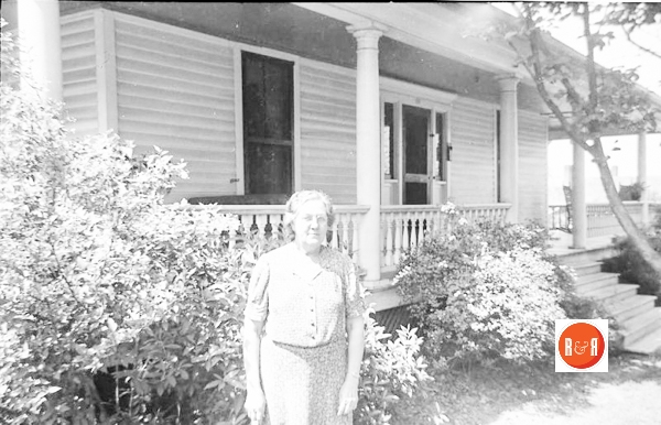 Grandmother, Nancy Suggs Goforth – date unknown.