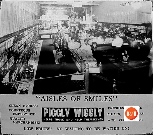 Ad for the Piggly Wiggly Company in 1927