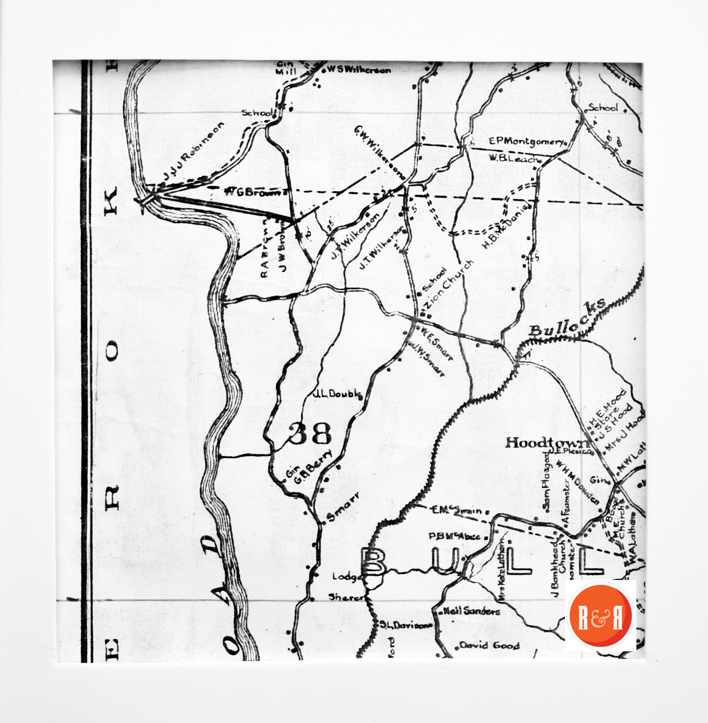 ENLARGEABLE MAP - 1910