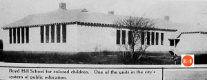 Rare image of Boyd Hill School in 1928.