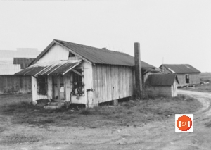The Chappell’s country store operated by Mrs. Chappell on the corner of Chappell Road and Horse Roads. The store was constructed by the Chappell family in ca. 1950. The ceilings were installed by brothers: Melton, Curwood, and Rudolph. The building was moved for preservation to a new location in 2019, where it will serve a new life as Ms. Eva's Store.