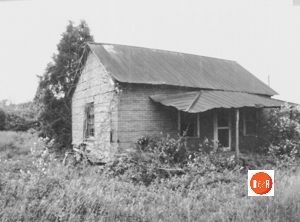 One of many small tenant homes which dotted the landscape along Saluda Road until the late 20th century. Courtesy of the S.C. Dept. of Archives and History – 1992