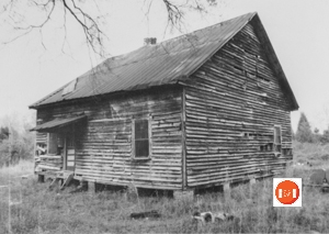 This neat old house was on the east side of the Saluda Road south of Passmore’s Grocery and was razed in the 1990’s. Courtesy of the S.C. Dept. of Archives and History – 1992