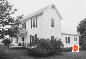 The old Rash farm house facing Saluda Road near the Crawford Communty center. Courtesy of the S.C. Dept. of Archives and History – 1992