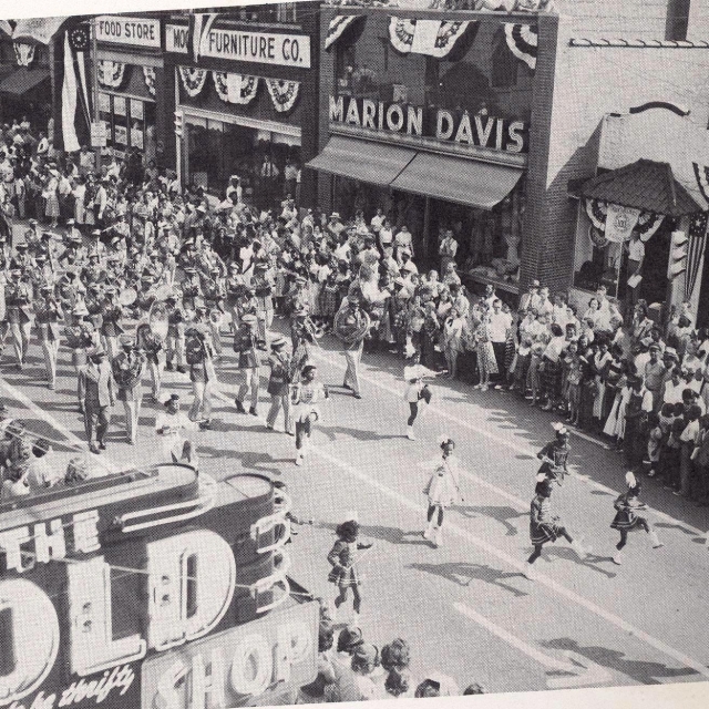 Rock Hill’s Centennial Parade in 1952