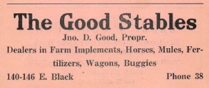 Good Livestock at this address in 1925.