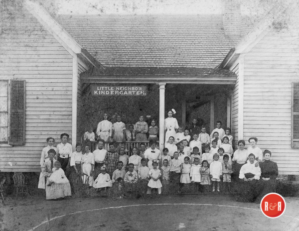 Image of the Little Neighborhood Kindergarten School of Rock Hill.  Location unknown. Courtesy of the Fennell Collection