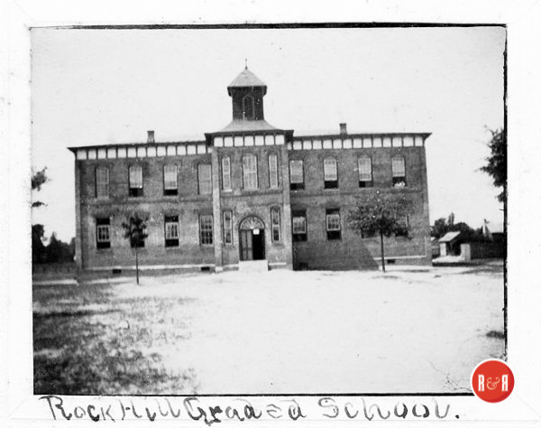 Early view of the RH Graded School - White - Presto Group / WU Pettus Archives