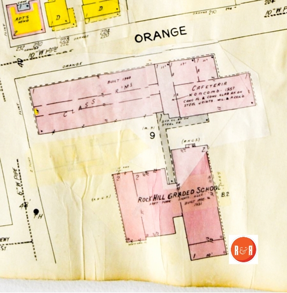 Sanborn Insurance Map of the subject, 1926 – 1959. Courtesy of the Galloway Map Collection.