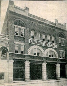 Exterior A. Friedheim & Bro.'s Store pp 352 (2)