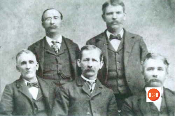 The five sons of Peter Garrison who lived on Ebenezer Rd., Rock Hill, S.C.