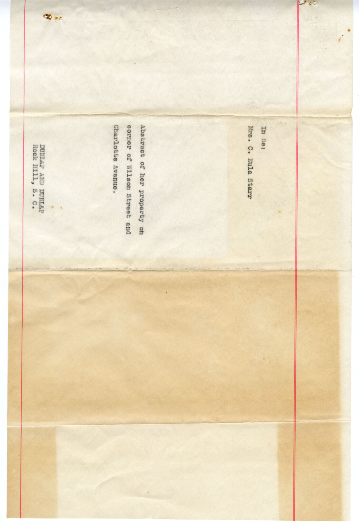 LEGAL DOCUMENTS RELATED TO THE IVY PROPERTY - P. 5  WU PETTUS ARCHIVES COLLECTION