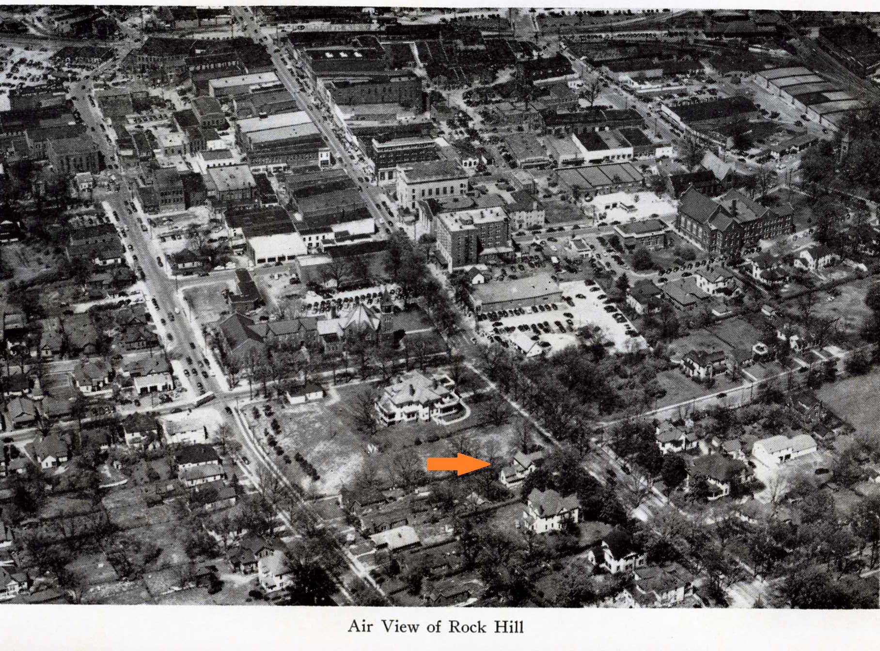 AERIAL OF THE COBB HOUSE LOCATION