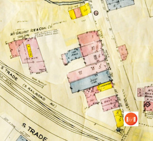 Sanborn Insurance Map of this location ca. 1926-1959.