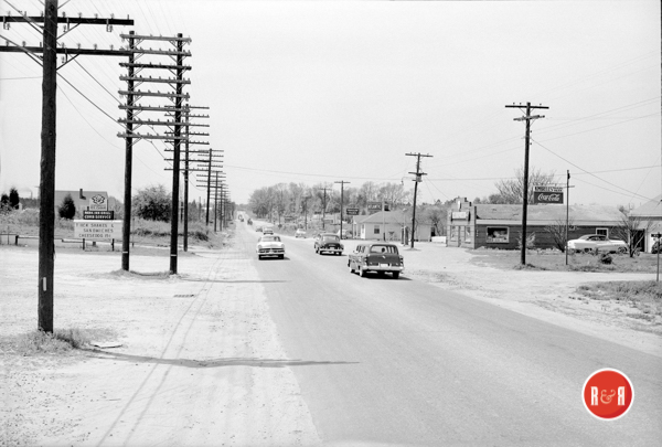 Cherry Road in ca. 1955 - Courtesy of the SCDOT Centennial Project
