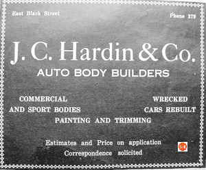 j.c. hardin & co. auto body builders