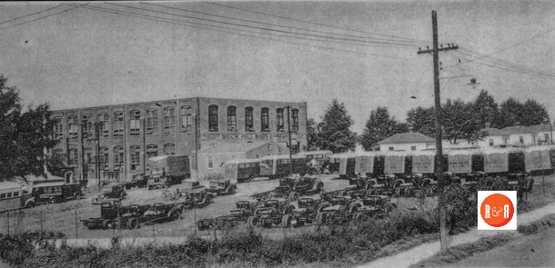 Image of the Rock Hill Body Company, an outgrowth of the Hardin’s business on East Black Street.