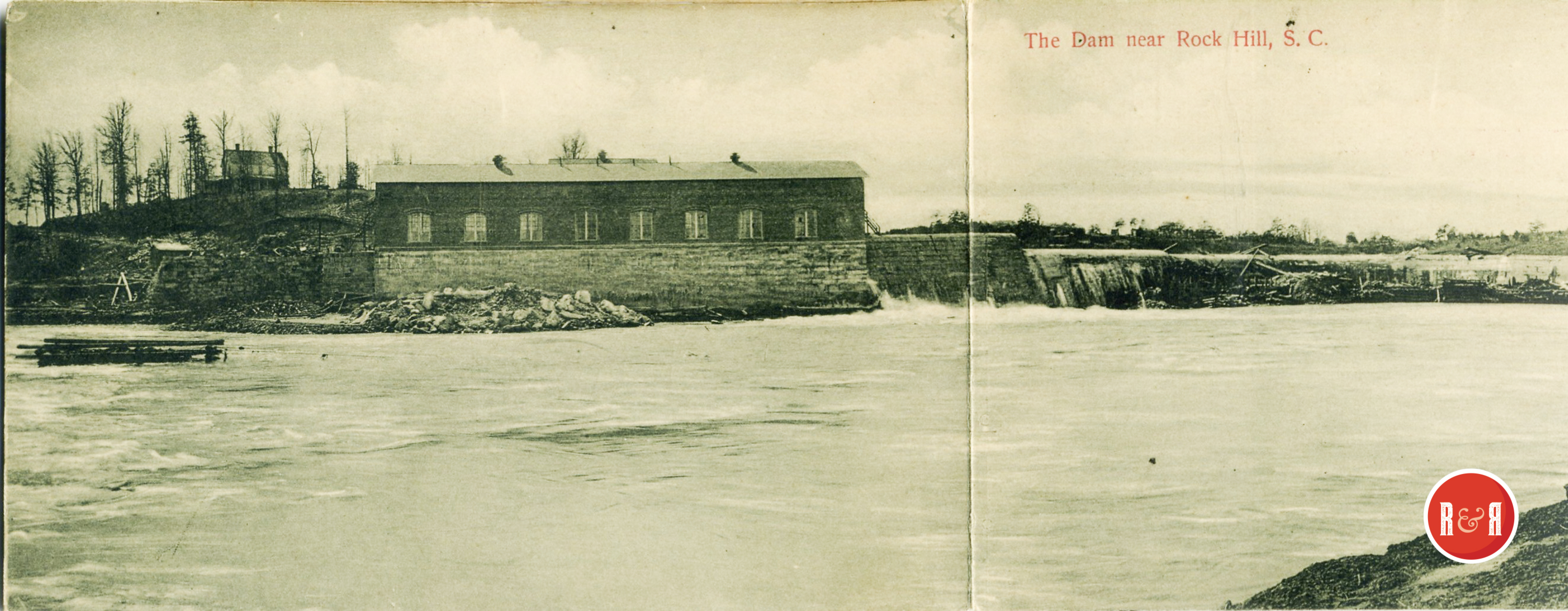WIDE VIEW OF THE WYLIE DAM