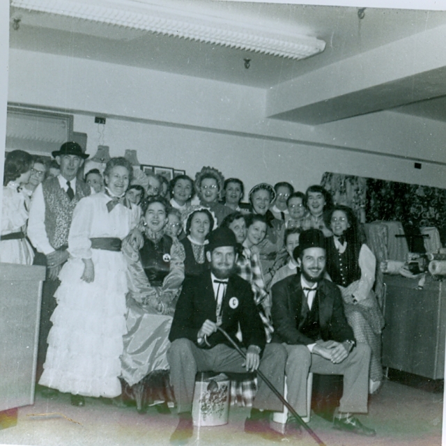 The Belk Dept. Store employees, led by long term Store Manager, Mr. Farrow, took great pride in celebrating Rock Hill’s 100th Birthday in 1952.